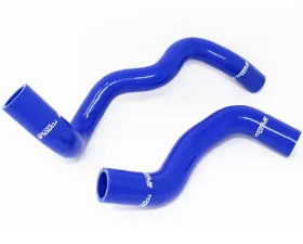 Torque Solution Silicone Radiator Hose Kit Blue Ford Focus RS 16-19