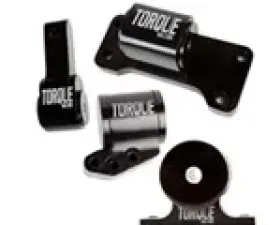 Torque Solution Billet Aluminum 4 Piece Full Engine Mount Kit Mitsubishi Evolution VII-IX 2001-2006