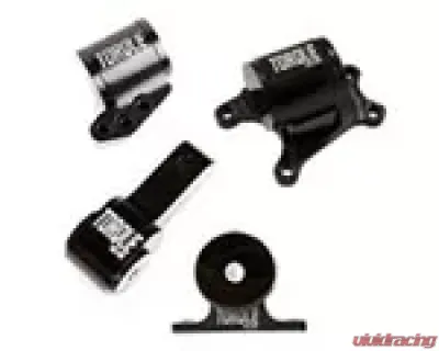 Torque Solution Billet Aluminum 4 Piece Engine Mount Kit Mitsubishi Evolution VII-IX 2001-2006 - TS-EV-1236