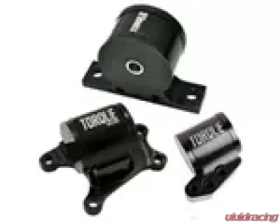 Torque Solution Billet aluminum 3 piece Engine Mount kit Mitsubishi Evolution VII-IX 2001-2006 - TS-EV-126