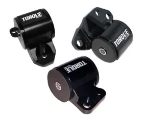 Torque Solution 3pc Billet Engine Mount Kit (2bolt) B or D Series Honda Civic 92-95 | Integra 94-01 | Del Sol 93-97