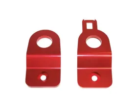 Torque Solution Subaru Radiator Stay Bracket (RED) Subaru Impreza WRX | STi 02-07