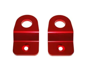 Torque Solution Subaru Radiator Stay Bracket (RED) Subaru Impreza 08-11 | WRX STi 08-13 | Legacy 05-09