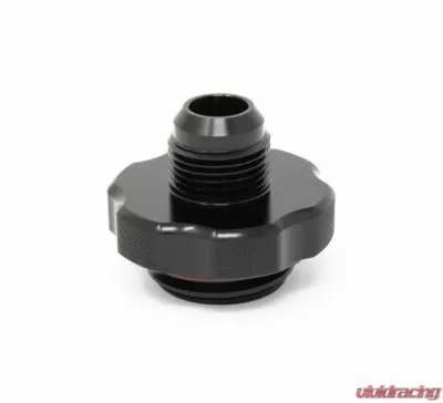 Torque Solutions Black Billet Aluminum -21an Breather Oil Cap Scion FRS | Subaru 1993-2021 - TS-SU-313-12
