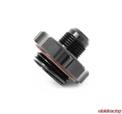 Torque Solutions Black Billet Aluminum -21an Breather Oil Cap Scion FRS | Subaru 1993-2021 - TS-SU-313-12