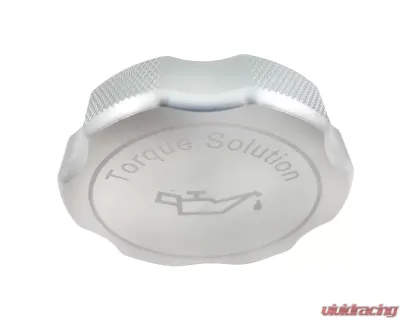 Torque Solution Silver Billet Aluminum Oil Cap Toyota GT-86 2013-2021 - TS-SU-313SIL