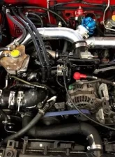 Torque Solution 2.4 Inch Turbo Inlet Hose Subaru Forester XT 04-13                                     - TS-SU-463BK - Image 3