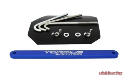 Torque Solution Small Battery Tie Down Blue Subaru WRX|STI 2002-2007 - TS-SU-613BU