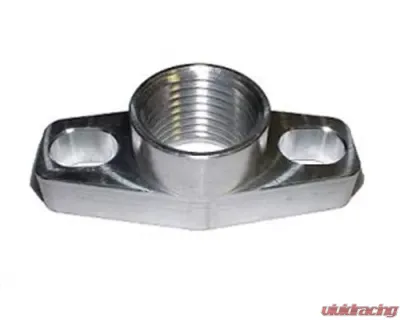 Torque Solution Billet Oil Drain Flange Universal GT Ball Bearing Turbos - TS-UNI-003