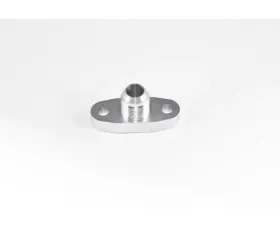 Torque Solution Billet Oil Drain Flange w/ Integrated -10 Flare Universal T3/T4 & PTE Turbos