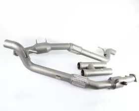 Renntech Downpipes w/200 Cell Sport Cats Mercedes Benz S 63 AMG Coupe 5.5L BiTurbo V8 C217 15-16