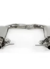 RENNtech Stainless Steel Sport Mufflers w/Valves Mercedes Benz S550 W222 4.7L BiTurbo V8 14-17                                     - 49.222.22550 - Image 6