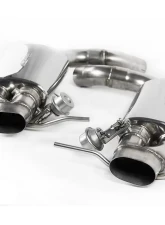 RENNtech Stainless Steel Sport Mufflers w/Valves Mercedes Benz S550 W222 4.7L BiTurbo V8 14-17                                     - 49.222.22550 - Image 2