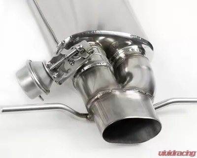 RENNtech Stainless Steel Sport Mufflers w/Valves Mercedes Benz S550 W222 4.7L BiTurbo V8 14-17 - 49.222.22550