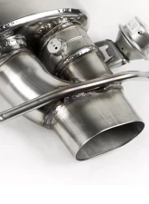 RENNtech Stainless Steel Sport Mufflers w/Valves Mercedes Benz S550 W222 4.7L BiTurbo V8 14-17                                     - 49.222.22550 - Image 4