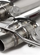 RENNtech Stainless Steel Sport Mufflers w/Valves Mercedes Benz S550 W222 4.7L BiTurbo V8 14-17                                     - 49.222.22550 - Image 6