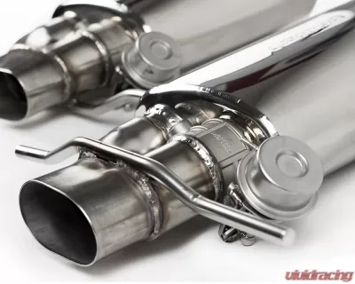 RENNtech Stainless Steel Sport Mufflers w/Valves Mercedes Benz S550 W222 4.7L BiTurbo V8 14-17 - 49.222.22550