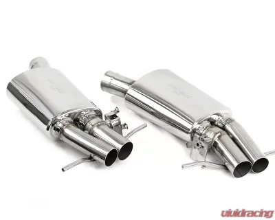 RennTech Stainless Steel Sport Muffler Mercedes-Benz S63 AMG 5.5L V8 BiTurbo W222 12-17 - 49.222.2263