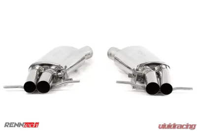 RennTech Stainless Steel Sport Muffler Mercedes-Benz S63 AMG 5.5L V8 BiTurbo W222 12-17 - 49.222.2263