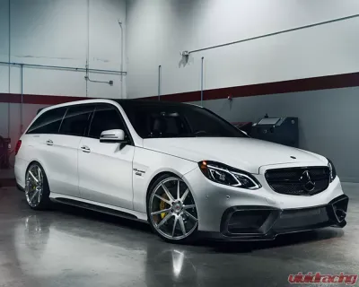 RennTech Carbon Fiber Front Splitter Mercedes Benz E-Class W212 2014+ - 88.212.10.10.FL