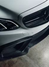 RennTech Carbon Fiber Front Splitter Mercedes Benz E-Class W212 2014+                                     - 88.212.10.10.FL - Image 6