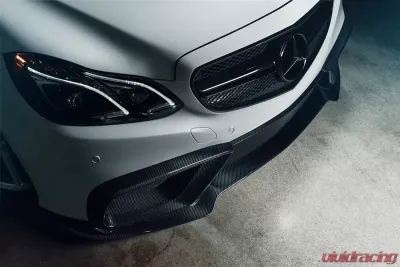RennTech Carbon Fiber Front Splitter Mercedes Benz E-Class W212 2014+ - 88.212.10.10.FL