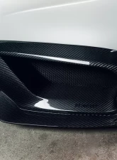RennTech Carbon Fiber Front Splitter Mercedes Benz E-Class W212 2014+                                     - 88.212.10.10.FL - Image 7