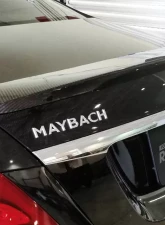 RennTech Carbon Fiber Rear Decklid Spoiler Mercedes-Benz S63 AMG 5.5L V8 BiTurbo W222 12-17                                     - 88.222.20.70 - Image 2