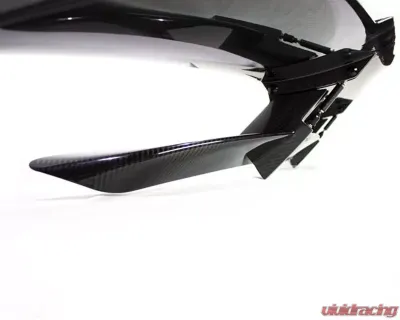 RennTech Carbon Fiber Adjustable Wing with Lip Mercedes-Benz SLS AMG 11-15 - 88.197.SLS.DTMW