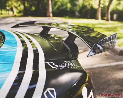 RennTech Carbon Fiber Adjustable Wing with Lip Mercedes-Benz SLS AMG 11-15 - 88.197.SLS.DTMW