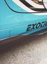 RennTech Carbon Fiber Side Skirts Mercedes-Benz SLS AMG 11-15                                     - 88.197.SLS.RPSS - Image 4
