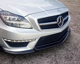 RENNtech Carbon Fiber Front 3pc Splitter Mercedes-Benz CLS63 C218 11-13