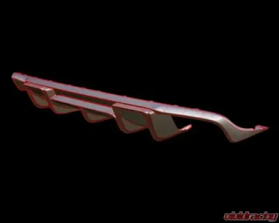 RennTech Rear Diffuser in Carbon Fiber Mercedes-Benz E63 AMG V8 5.5L Biturbo Wagon 12-13 - 88.212.20.80.W