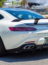 RennTech Carbon Fiber Rear Diffuser Mercedes-Benz AMG GT-S C190 2015-2021                                     - 88.190.20.80 - Image 5