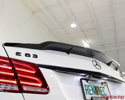 RennTech Carbon Fiber Trunk Spoiler Mercedes-Benz E-Class W212 10-17 - 88.212.20.70