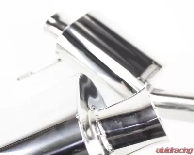RENNtech Stainless Steel Muffler Mercedes Benz E63 AMG BiTurbo S212 Wagon 14-16 - 49.212.2263BT.FL4M.W