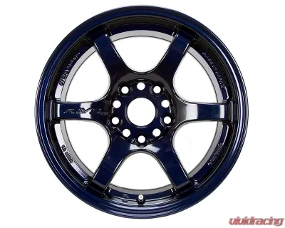 GramLights 57DR Wheel 15x8 4x100 35mm Dark Blue - WGIE35AD