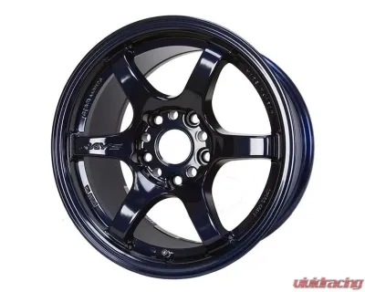 GramLights 57DR Wheel 15x8 4x100 35mm Dark Blue - WGIE35AD