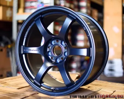 GramLights 57DR Wheel 18x9.5 5x100 38mm Winning Blue - WGIX38DE