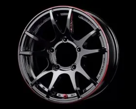 GramLights 57JV Rev Limit Edition Wheel 16x5.5 5x139.7 0mm Black & Machining / E-pro Cort