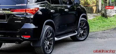 GramLights 57Trans-X Wheel 20x9.5 6x139.7 25mm Super Dark Gunmetal Rim Edge DC - WGTXAX25KH8