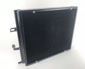 CSF Front Mount Heat Exchanger w/Rock Guard Triple Pass Black BMW B58|B48
