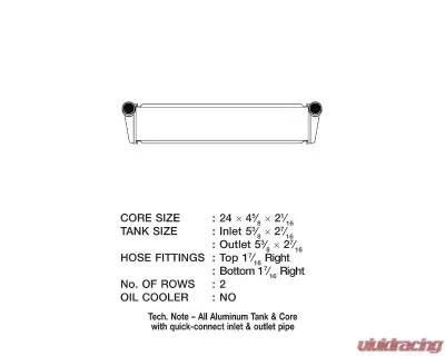 CSF All-Aluminum Radiator for Porsche 997 911/GT3, 987 Boxster/Cayman (Center) 2-Row - 7049