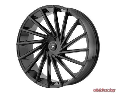 Asanti Black ABL-18 Matar Wheel 28x10 Blank +30mm Gloss Black - ABL18-28100030GB