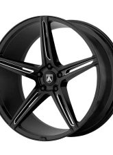 Asanti Black ABL-22 Alpha 5 Wheel 20x8.5 5x5x112 +38mm Gloss Black Milled                                     - ABL22-20855638BK - Image 2