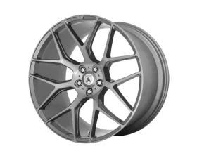 Asanti Black Dynasty Wheel 22x10.5 5X120 35mm Titanium Brushed