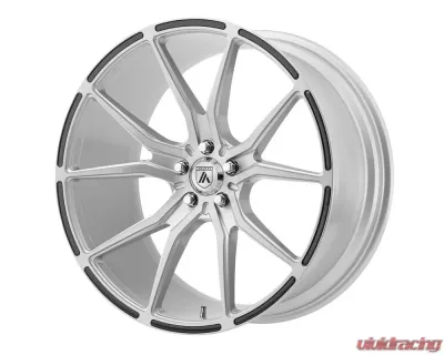 Asanti Black ABL-13 Vega Wheel 22x10.5 5X112 40mm Brushed Silver Carbon Fiber Insert - ABL13-22055640SL