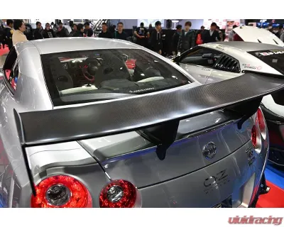 Top Secret ST2 High Mount Version GT Wing 40mm Nissan GTR R35 2009+ - TOP-RWGT2-R35