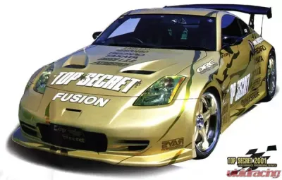 Top Secret Super G-Force Lonenose Wide Body Kit Nissan 350Z - TS-WBLN-Z33-FK