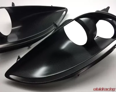 R-Tuned Carbon Fiber Headlight Housing Ferrari F430 04-09 - RTFE017HH